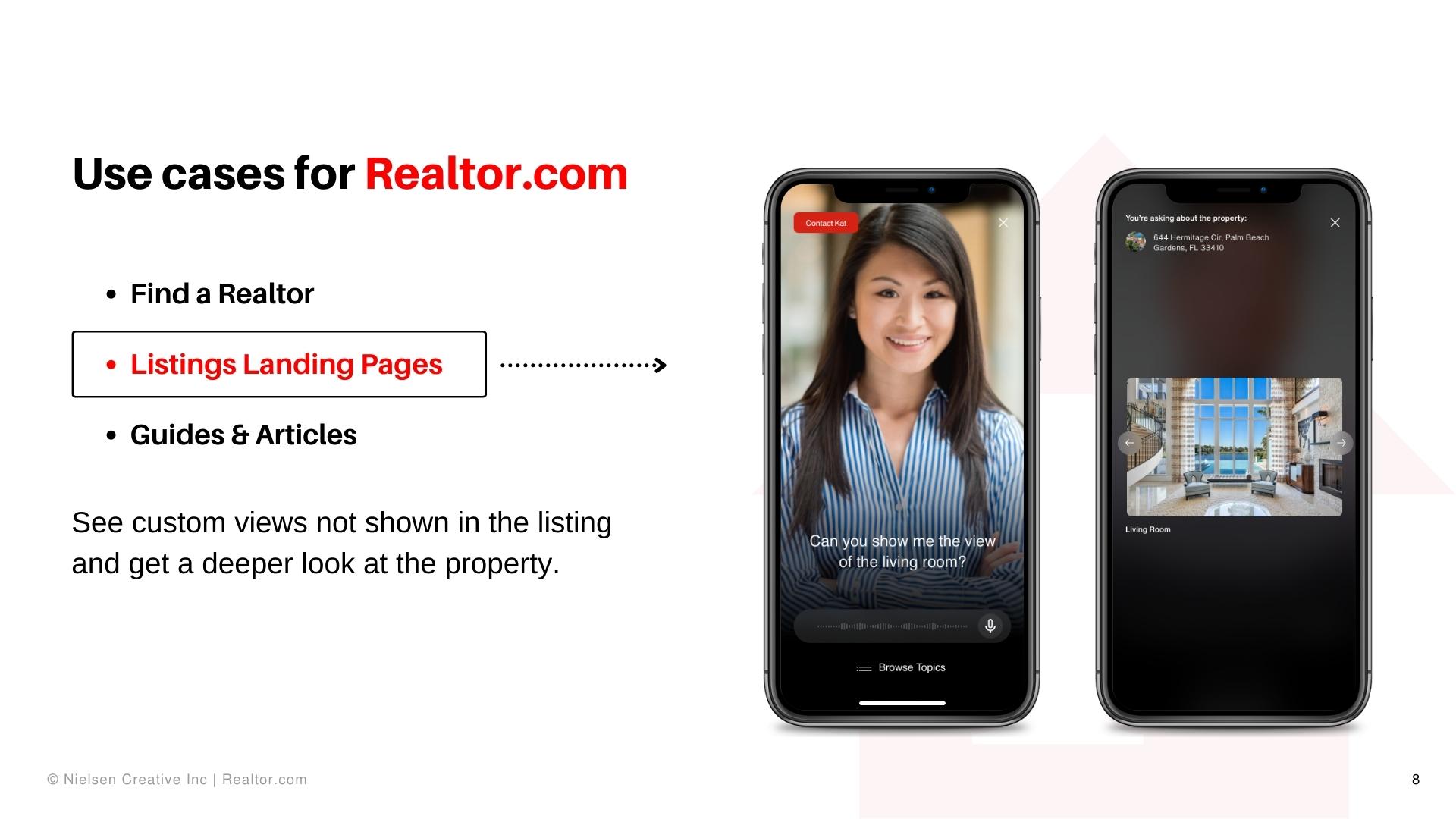Mobile listing interaction